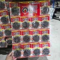 ราคา ฝอยสแตนเลส One Brite วัน ไบร์ท ยกแผง 12+2 ชิ้น (40512076661)