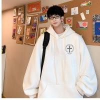 ราคา 【2025 แฟชั่นใหม่ Hoodie】American Fashion Retro Street Jacket for Men Hoodie for Men อเนกประสงค์แขนยาว Hoodie Jacket Men (43458701620)
