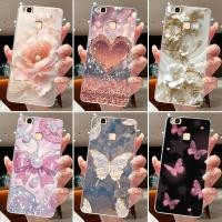 ราคา เคสโทรศัพท์สําหรับ Huawei P9 Lite / G9 Lite โบว์ผีเสื้อเคสป้องกันซิลิโคนอ่อนนุ่มโปร่งใส TPU Cover (48606795612)