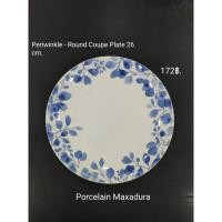 ราคา จานกระเบื้อง/จานข้าว/จานใบบัว/Coupe Plate 26 cm. (25577669959)