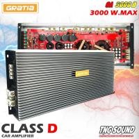 ราคา พร้อมส่งGRATIA รุ่น GA-3000D เพาเวอร์ติดรถยนต์,เพาเวอร์แอมป์ติดรถยนต์ CLASS D 3000w. แอมป์ติดรถ คลาสดี แรงๆ (23730010944)