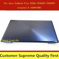 ราคา ORIGINAL 13.3 Inch LCD Panel Touch Screen display replacement For Asus ZenBook Flip UX362 UX362FA UX362FN upper part (19443047841)