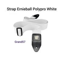ราคา Ernieball Polypropylene Bass Guitar Strap Ernie Ball Strap Poly Pro White White (41305643868)