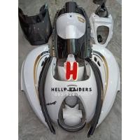 ราคา ชุดสี เฟรม Honda Scoopy i ฮอนด้า สกู้ปปี้ ไอ ตัวแรก ตัวเก่า ไฟเลี้ยวแยก ปี 2009-2010 สีดำเงา ครบชุด 15 ชิ้น (22028185269)