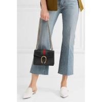 ราคา Gucci dionysus web texture leather black (8315542412)
