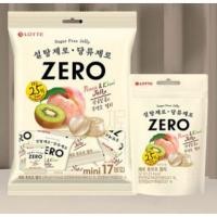 ราคา [Lotte] Zero Fruit Jelly Mini 17 ชิ้น x 2 แพ็ค (238g) | ลูกอมเยลลี่ไร้น้ําตาล | ขนมเกาหลี (54855153307)