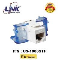 ราคา LINK รุ่นUS-1006STF CAT 6 RJ45 Modular JACK, Slim ตัวเมีย - ประกัน 30 ปี (4916893798)