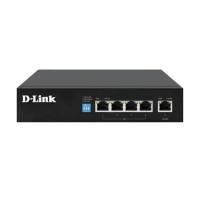 ราคา D LINK Gigabit Switching Hub 5 Port D-LINK DGS-F1005P-E (7,4 POE,+1 Uplink) Unmanaged/10Gbps/Metal/60W PoE budget (28470429596)