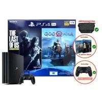 ราคา PS4Pro God of War / The Last of US Remaster Bundle (PS4 Pro + 2 เกม + 2 จอย + กระเป๋าสะพาย) (2704708922)