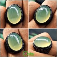 ราคา HIJAU MELON CRYSTAL GREEN GRAPE Agate RING GUARANTE ธรรมชาติ (43655763846)