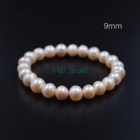 ราคา Pearl สร้อยข้อมือมุกน้ำจืด หรือ มุกเลี้ยง เป็นมุกแท้ ขนาด-9mm (15470852250)