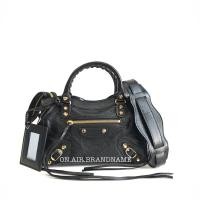 ราคา New balenciaga classic mini city ดำ หมุดทอง สวยมาก (919004535)