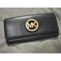 ราคา MICHAEL KORS Wallet Long Flap กระเป๋าสตางค์ใบยาว MK แท้ รุ่น Fulton มือสอง ของแท้ LP (51905986468)