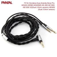 ราคา FAAEAL 1.5 m/1.9 m หูฟังอัพเกรดสายสเตอริโอ Aux สายสําหรับ Hifiman Sundara/Ananda/HE4XX HE560 HE400SE HE-350 HE1000 AH-D600 หูฟังเปลี่ยนแบตเตอรี่ (40205547699)
