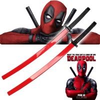 ราคา Samurai Sword ดาบซามูไร Deadpool เดดพูล ดาบคู่ 2 เล่ม คาตานะ サムライ Katana Dragon ดาบนินจา มีดดาบ Ninja ใบดาบ ดาบญี่ปุ่น (3412328909)