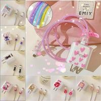 ราคา เคส TPU นิ่ม ป้องกันสายชาร์จ ลาย Hello Kitty Gloomy Bear Cinnamoroll Melody Sailor Moon สําหรับ IPhone 20w 18w (15091350914)