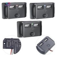 ราคา [โปรโมชั่นใหญ่] 3.1A Double USB Quick Chargers Socket Outlet Chargers Adapter for Motorcycle Boat❀ (40376430396)