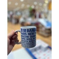 ราคา UNIQLO ยูนิโคล่ แท้ แก้วเซรามิกดีไซน์พิเศษ Mug cupสีน้ำเงิน (23959436621)