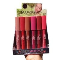 ราคา Huda Matte Lipstick ลิปสติกเนื้อแมทแท่งยาวแบบยกถาด24แท่งคละสี (14893610914)