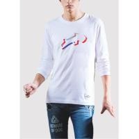 ราคา Rudedog เสื้อแขนยาว ชาย-หญิง สีขาว รุ่น Snap line (ราคาต่อตัว) (26077781616)