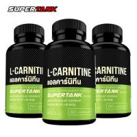 ราคา [แพ็ค 3 ขวด] แอลคาร์นิทีน 60 แคปซูล ซุปเปอร์แทงค์ L-Carnitine Supertank แอล-คาร์นิทีน แอล คาร์นิทีน แอลทาร์เทรต แอลคาร์ (43154123465)