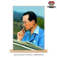 ราคา โปสเตอร์ พระบรมฉายาลักษณ์ ภาพในหลวง ร.9 รูปมงคล รูปประดับบ้าน 21x30 cm. พิมพ์กันน้ำ สีสด คมชัด 9934 (8749915145)