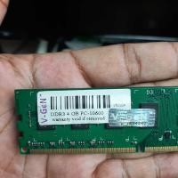 ราคา VGEN RAM DDR3 4GB PC 10600 PC-10600 RAM คอมพิวเตอร์ V-GEN DDR3 4GB Longdim ใช้ (51403475709)