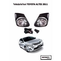 ราคา ไฟตัดหมอก ไฟสปอร์ตไลท์ TOYOTA ALTIS 2011ขอบชุปโครเมี่ยม 2 (2193862865)