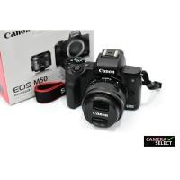 ราคา (กล้องมือสอง)Canon EOS M50 kit 15-45mm สภาพสวย9.5/10 เลนส์ใส อดีตประกันศูนย์ ปกติดีพร้อมใช้งาน ของครบกล่อง (22562384324)