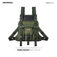 ราคา MENS CHEST BAG / ORIGINAL POLICE CHEST BAG NR-59 ใหม่ล่าสุด THREE POCKET MODEL (27438519976)