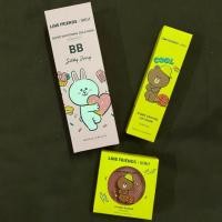 ราคา (ของใหม่ พร้อมส่ง) Mille LINE FRIENDS BB Cream Super Whitening Gold Rose / Iconic Crayon Lip Color / Lovable Blusher (6334777863)