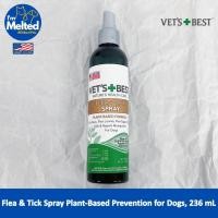 ราคา Vet’s Best - Flea & Tick Spray Plant-Based Prevention for Dogs, 236 mL สเปรย์ หมัด เห็บ สำหรับสุนัข (25275106788)
