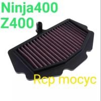 ราคา กรองผ้า กรองอากาศแต่ง ไส้กรองอากาศ กรองอากาศ สำหรับ kawasaki ninja400 z400 (22127776358)