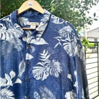 ราคา เสื้อฮาวายมือสอง Size 8XL (อก 60") แบรนด์ island passport - ผ้า Rayon เสื้อฮาวายหุ่นหมีตำหนิ : ผ้าถลอก (42160928631)