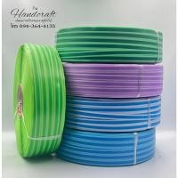 ราคา เส้นพลาสติกสาน 3เลน2สี ขนาด 12มิล ม้วน 2กก. โปรดอ่านรายละเอียดก่อนสั่ง (29853059155)
