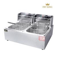 ราคา เตาทอดไฟฟ้า 2 หัว Fry King รุ่น FR-552E ความจุอ่างละ 5.5 ลิตร กำลังไฟหม้อละ 2500 วัตต์ เตาทอด หม้อทอด ไฟฟ้า (24980258086)