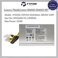 ราคา Lenovo ThinkCentre M700 M4600 M4650 M4900c M6600 M8600 MT แหล่งจ่ายไฟ PSU 250W HK350-12PP (ตกแต่งใหม่) (55357472768)