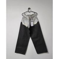 ราคา Acne Studios 25FW กางเกงยีนส์สามมิติพิมพ์ลาย ดีไซน์ภาพลวงตาเหมือนสองชิ้น (46208202516)