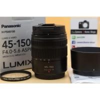 ราคา Lens Panasonic Lumix G Vario 45-150mm f/4.0-5.6 ASPH (สีดำ) สภาพสวยใหม่มาก (12078093188)