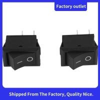 ราคา สวิทช์ Rocker 2 ชิ้น Auto Car AC 6A/250V, 10A/125V 2 ขา ON/OFF KCD1 (42456741234)