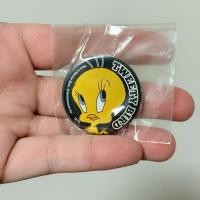 ราคา (งานแท้ สินค้ามือสองจากญี่ปุ่น) เข็มกลัด Looney Tunes นกทวิตตี้ Tweety (24143438112)