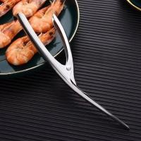 ราคา สแตนเลสเครื่องปอกกุ้ง Prawn เครื่องครัวเครื่องตัดสายทําความสะอาดสายกุ้งตกปลากุ้งก้ามกรามเครื่องมือครัวอาหารทะเล (55057685791)