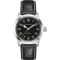 ราคา สายหนัง Hamilton Khaki field Murph 38 mm. leather strap (27962016536)