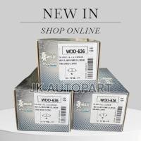 ราคา ผ้าดิสเบรคหน้า MUSASHI WDD636 ใช้กับ TOYOTA VIOS 1.5 S,G, E J TOYOTA YARIS 1.2 E,J TOYOTA VIOS 1.5 (1ชุดมี4ชิ้น)/ISRKP (29737861577)