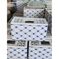ราคา เซรามิคใส่ตะเกียบ ช้อน สำหรับบนโต๊ะอาหาร ขนาด 6×4 นิ้ว กว้าง 2 นื้ว (7053736091)