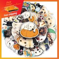 ราคา ส่งจากไทย 50แบบ สติกเกอร์ หมาลาบราดอร์รีทรีฟเวอร์ Labrador Retriever Dog cartoon Sticker (26222480250)