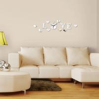 ราคา ﻿นาฬิกา DIY 3D ACRYLIC ติดผนังสวยๆ ลาย LOVE รุ่น : DIY49 (6415084338)