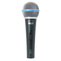 ราคา Professional Dynamic Microphone Cardioid with Metal Mesh Head & 5.5x4m Cable ไมโครโฟนไดนามิค BETA 58 (42569752449)