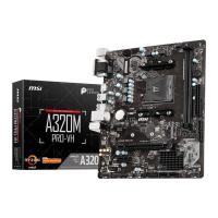 ราคา MAINBOARD (เมนบอร์ด) AM4 MSI A320M PRO-VH ประกัน 3 ปี (22307039432)