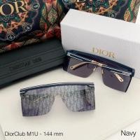 ราคา แว่นกันแดด New Dior sunglasses ของแท้ 100% DiorClub M1U สีน้ำเงินเข้ม (42969031627)